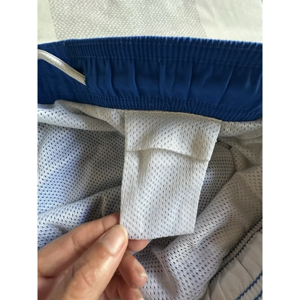 Nike Swim Trunks Mens Large Blue Bathing Suit Mesh‎ Lined Y2K VTG